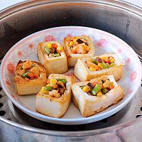 #新春美味菜肴#什锦吉祥豆腐盒的做法图解9