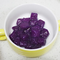 软糯香甜的美味|紫薯芋圆鲷鱼烧的做法图解2
