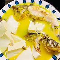 #味达美星厨X小厨中秋团圆宴#黄骨鱼豆腐汤的做法图解12