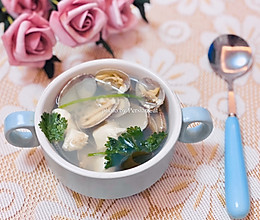 鲜甜好味动漫版花蛤豆腐汤的做法
