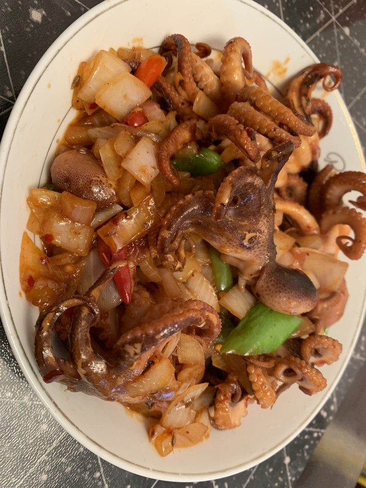 香辣八爪鱼的做法