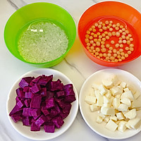 香糯细腻的紫薯山药米糊的做法图解2