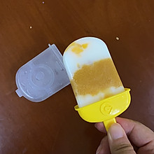 夏日黄桃冰棍