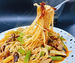 豆角焖面｜秘籍酱料好吃到舔盘的做法