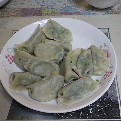 韭菜鸡蛋三鲜馅饺子