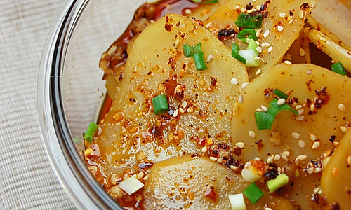 最上瘾的绝味川菜——凉拌土豆片的做法