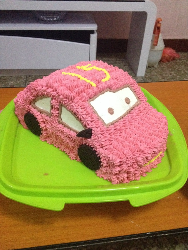 麦坤汽车生日蛋糕的做法
