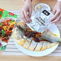 干锅焗大黄鱼的做法图解3