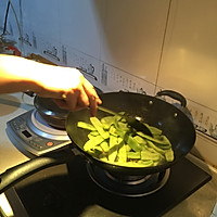 炒豆角的做法图解4