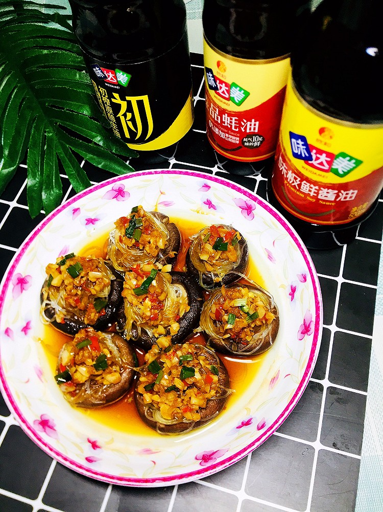 蒜蓉粉丝素鲍鱼的做法