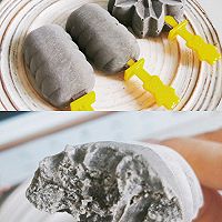 夏天闺女吵着要吃的‼️黑芝麻雪糕的做法图解5