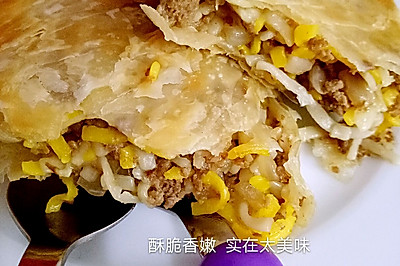 洋葱牛肉面塌饼