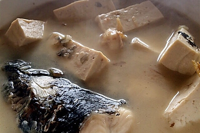 最爱汤——黑鱼头豆腐汤