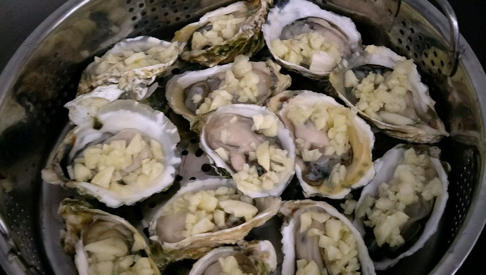 清蒸生蚝