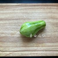 凉拌佛手瓜 纯净素食的做法图解2