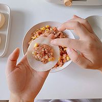 向全世界安利‼️不用和面懒人版饺皮锅贴的做法图解5