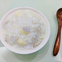 #流感季饮食攻略#【电饭煲版】白菜肉丝粥的做法图解6