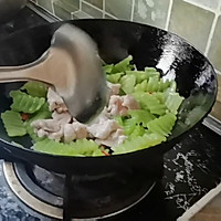 家常菜 滑肉炒莴苣的做法图解5