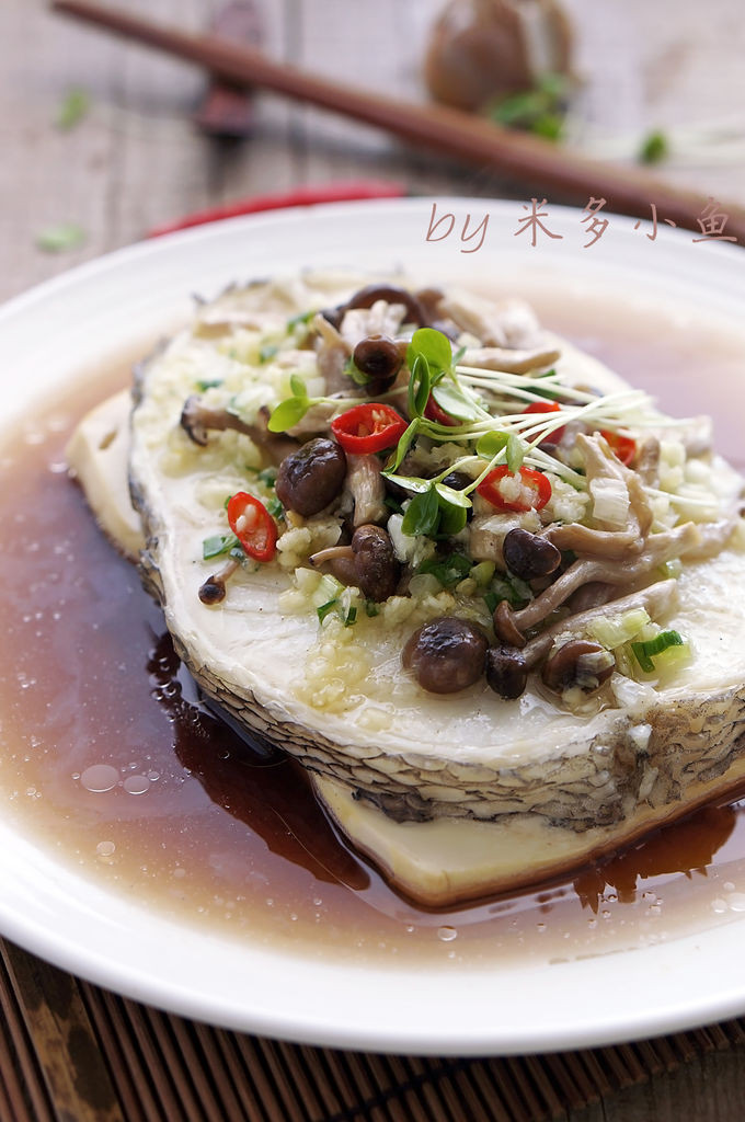 鳕鱼蟹味菇豆腐蒸——年夜饭品质海鲜大餐的做法