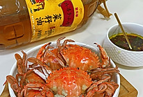 #寻味外婆乡 香满中秋宴#清蒸花盖蟹的做法