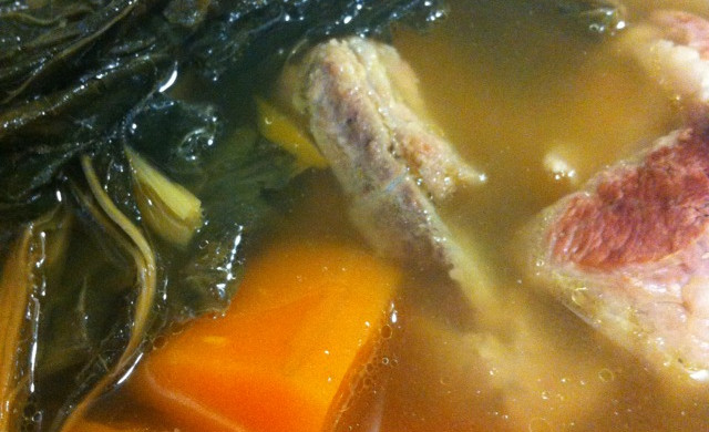 菜干胡萝卜猪骨汤