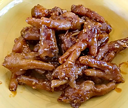 电饭锅版韩式辣酱鸡爪的做法