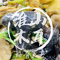 #来诺辉京东 解锁“胃”来资产#淮山炒木耳，好脆口的下饭菜的做法图解1