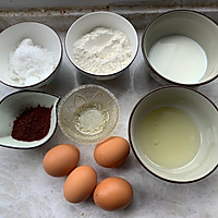 长颈鹿奶油蛋糕卷的做法图解1