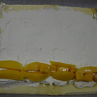 【芒果蛋糕卷】——COUSS CM-1200厨师机出品的做法图解12