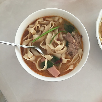 家常汤面