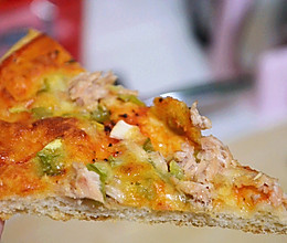 金枪鱼脆底披萨的做法