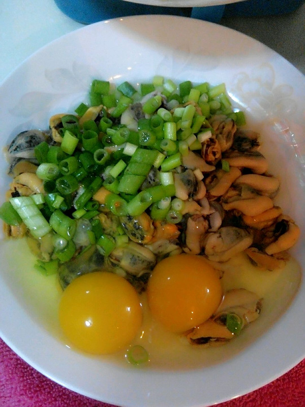 海虹炒鸡蛋图片