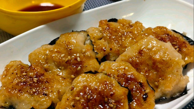 #让宝贝爱上每一顿饭#海苔虾饼的做法