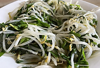 韭菜炒豆芽菜的做法
