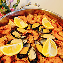 #智利贻贝中式烹法大赏#西班牙海鲜饭