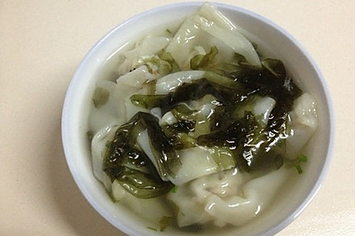 宝宝早餐       紫菜虾皮大馄饨