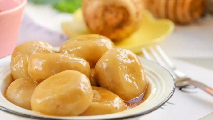 芋泥虾皮小丸子 宝宝辅食食谱