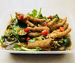 柠香鸡脚的做法