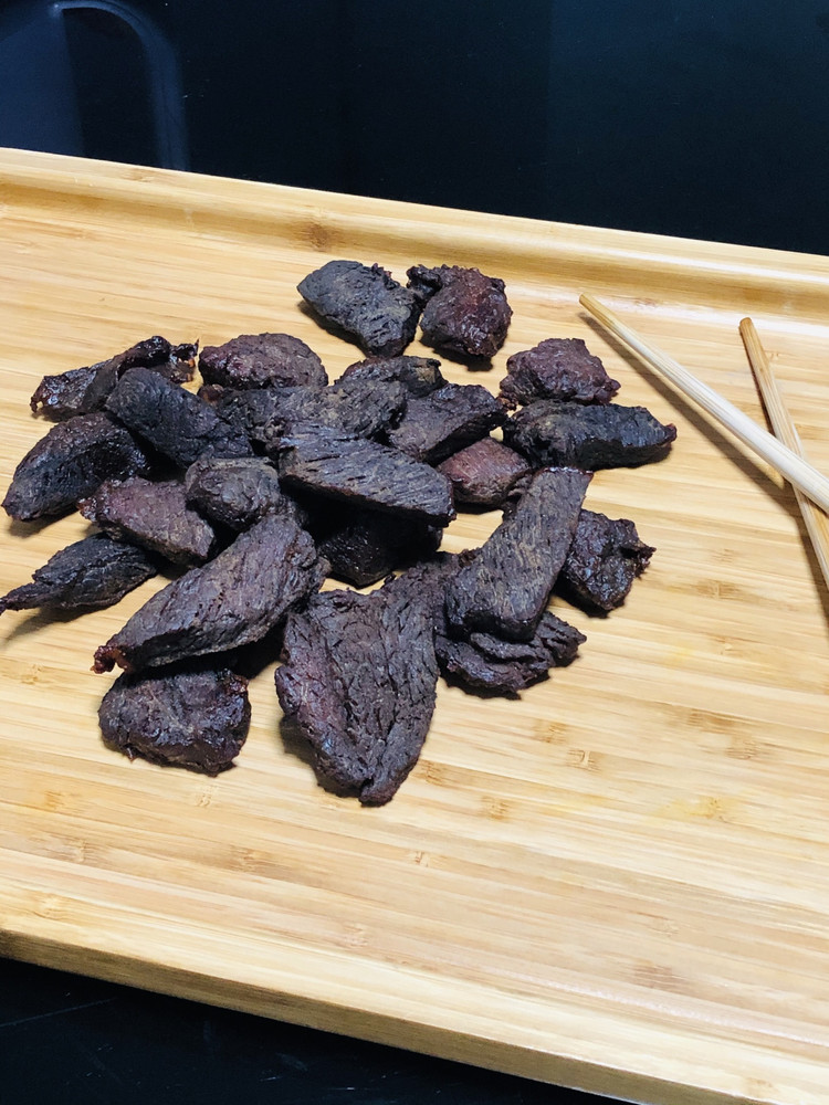 烤箱烤牛肉干之黑暗料理的做法