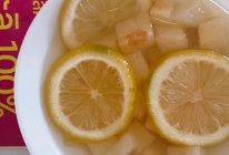 柠檬蜂蜜雪梨汁的做法