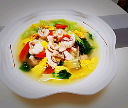蔬菜鱼腩汤的做法