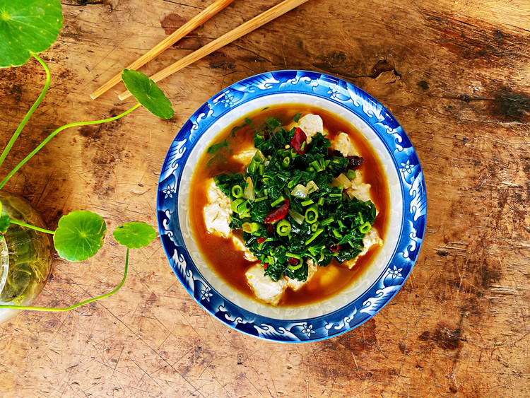 豆花蒸菜，夏天吃正好的做法