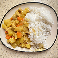 快手菜｜咖喱鸡饭的做法图解7