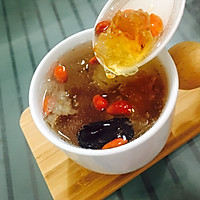 桃胶皂角米雪燕银耳汤的做法图解8