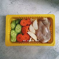 #做道懒人菜，轻松享假期#杂蔬杏鲍菇鸡胸肉的做法图解1