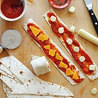 比萨卷饼的做法图解2