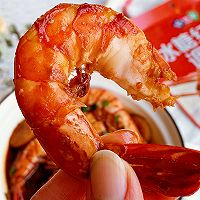 #食在幸福年 总有新花样#红烧黑虎虾的做法图解10