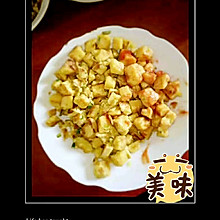 鸡蛋炒南瓜馒头