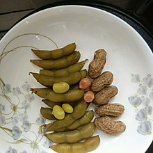 美味煮毛豆花生