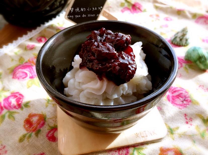 蓝莓山药泥的做法图解5